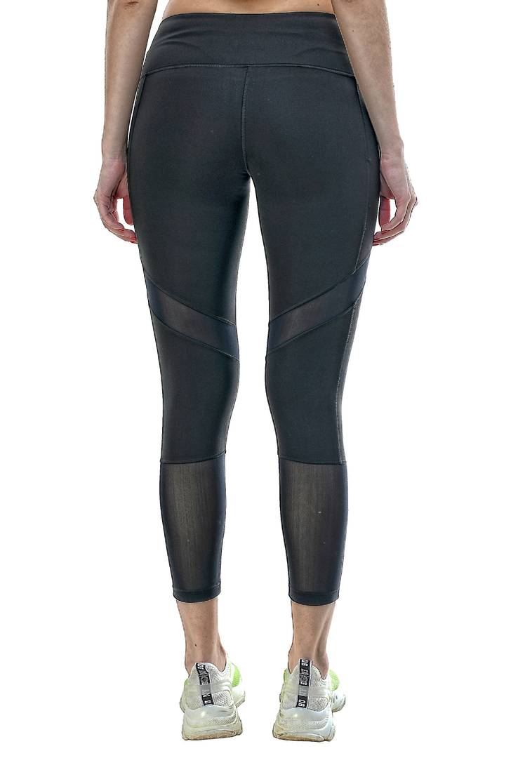 YOGA/GYM SPORTS DRY-FIT TIGHTS (GREY) - WOMEN'S ACTIVE WEAR