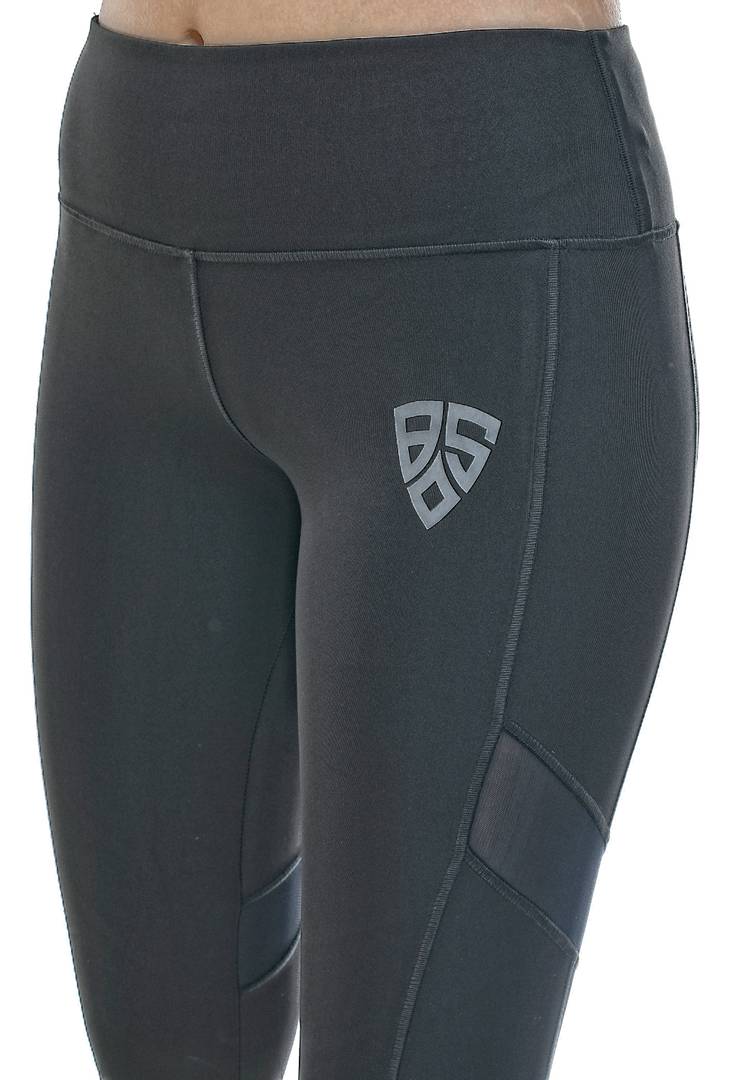 YOGA/GYM SPORTS DRY-FIT TIGHTS (GREY) - WOMEN'S ACTIVE WEAR