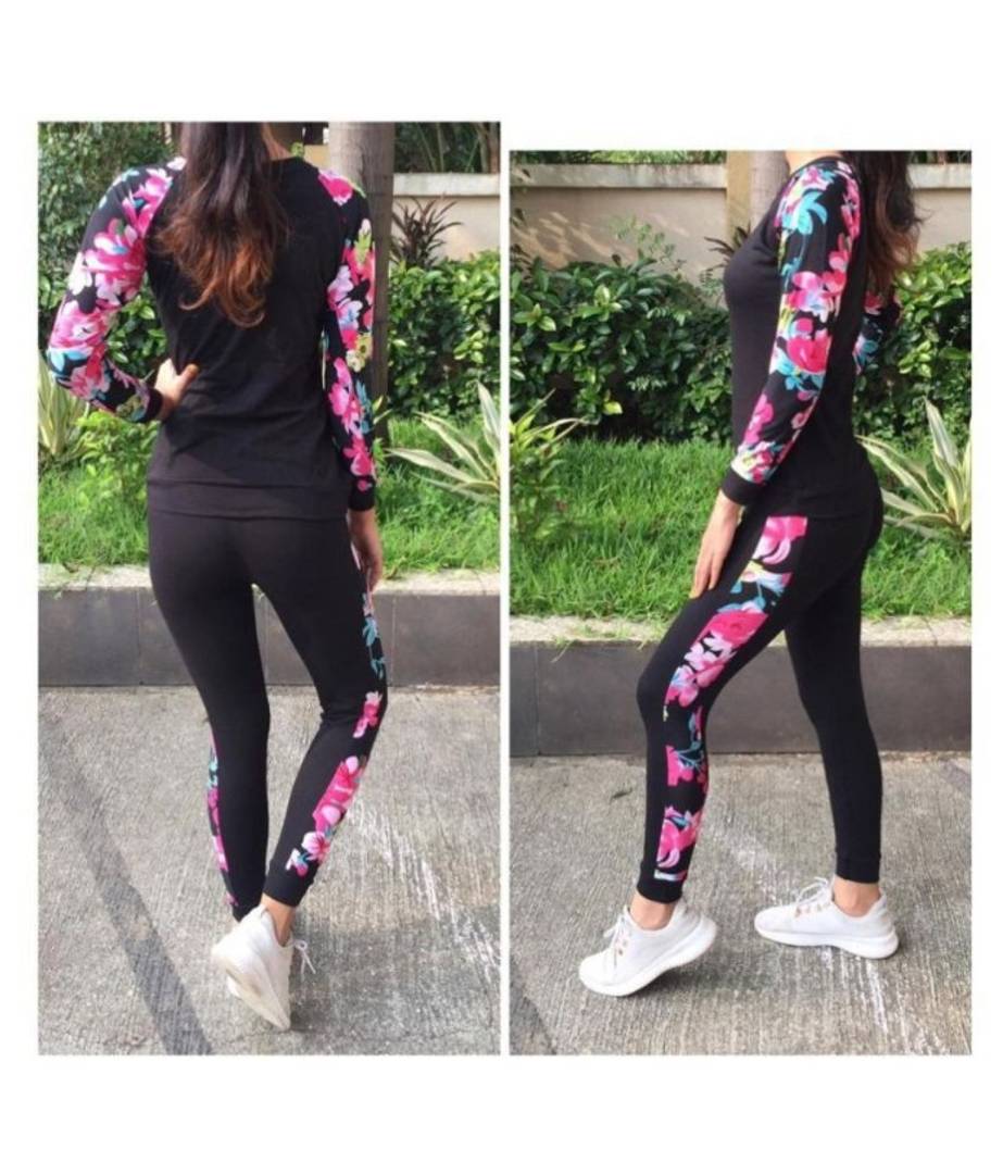 Women's Cotton Striped Tracksuit