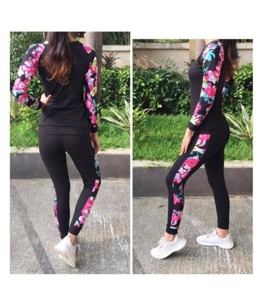 Women's Cotton Striped Tracksuit