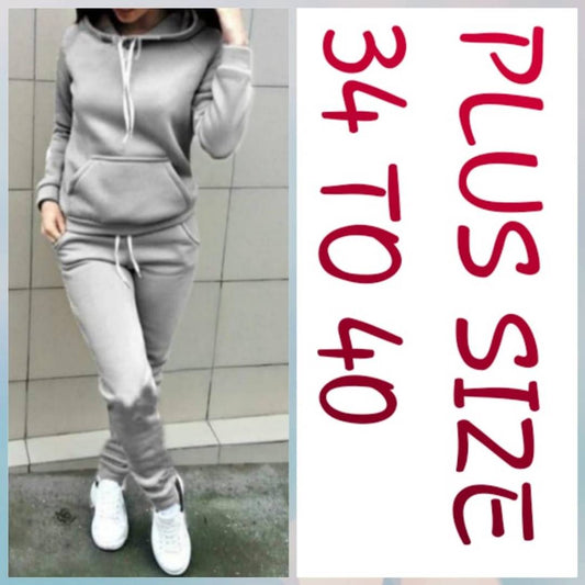 Stylish Cotton Solid Tracksuit For Women