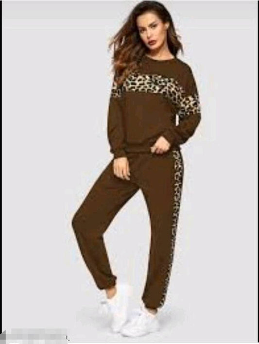 Classic Elegant Cotton Long Sleeves Top and Bottom Sets For Women