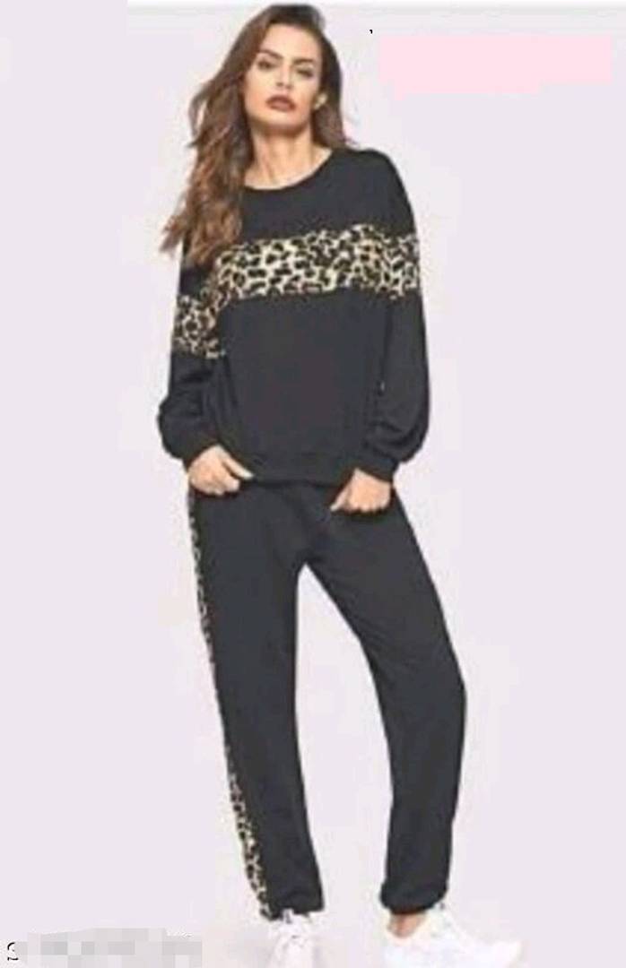 Classic Elegant Cotton Long Sleeves Top and Bottom Sets For Women